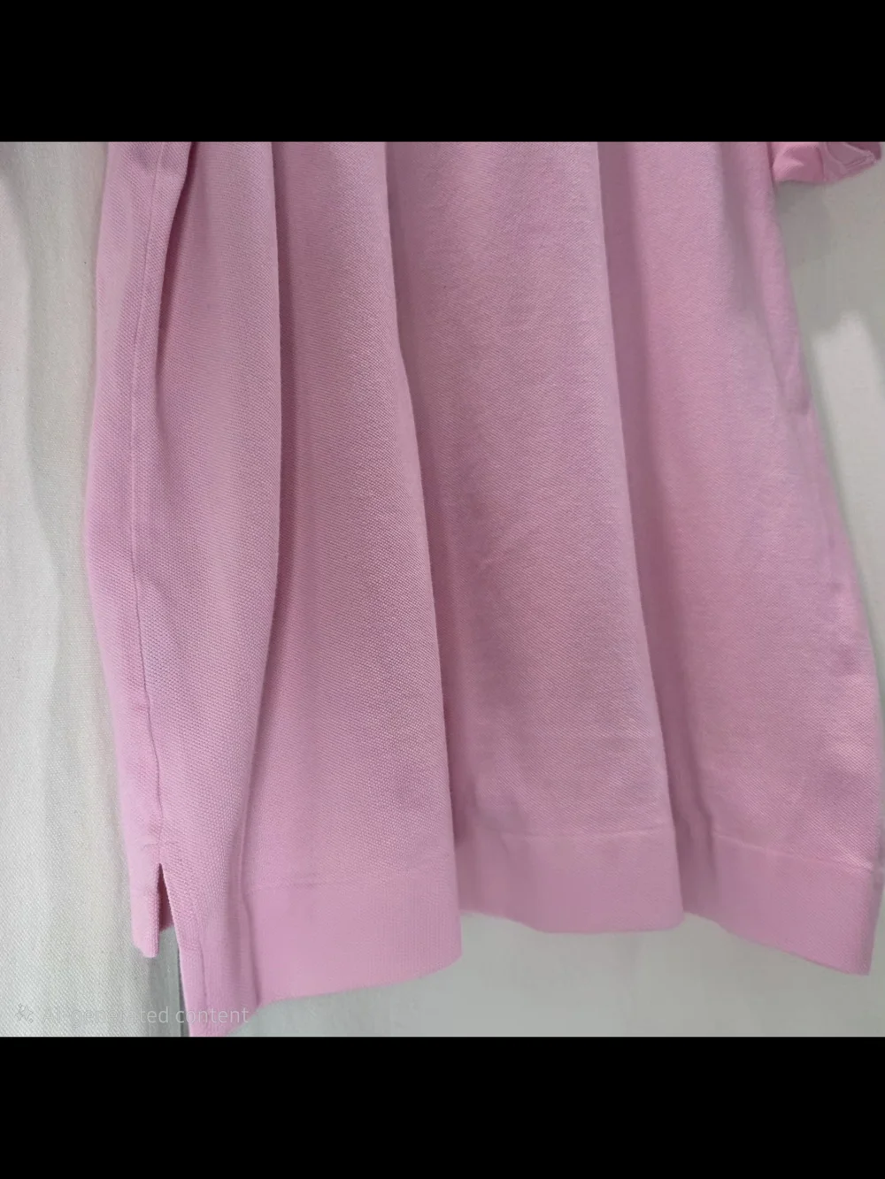 Ralph Lauren Light Pink Polo with Green Pony XL